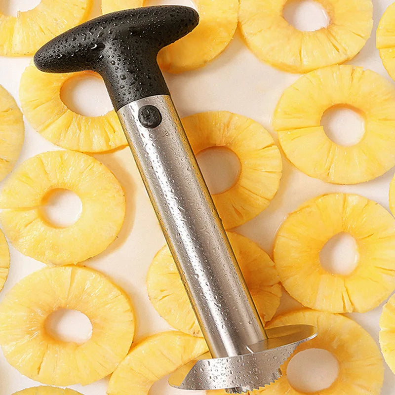 Stainless Steel Pineapple Peeler Slicer Fruit Knife Cutter Corer Kitchen Tool Accessories