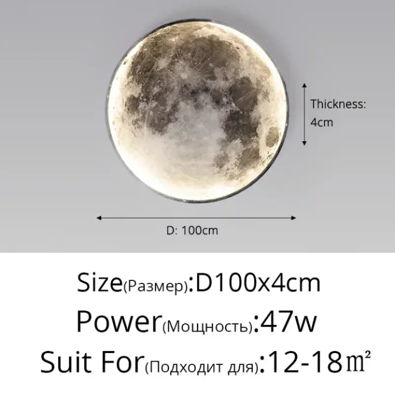Nordic Modern Lunar Wall Light - Interior Decoration Lamp