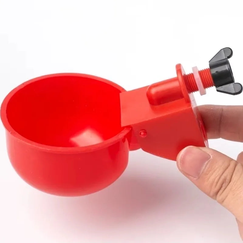 Chicken Drinking Bowl Poultry Automatic Water Dispenser Pigeon Small Chick Feeding Bowl