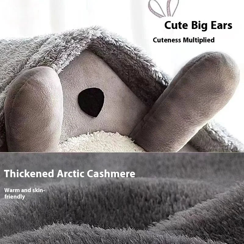 All Season Dog House Style Bed Removable Washable Pet Bed for Small Dogs Teddy Cat Winter Warm