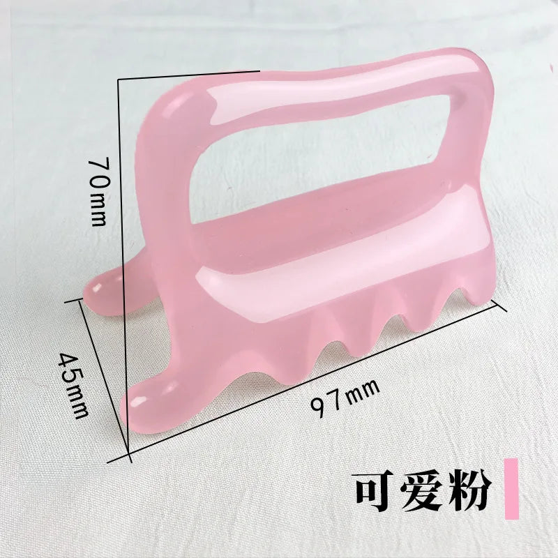 Large Fascia Massage Tool for Cellulite & Myofascial Release Neck Back Resin Trigger Point Massager