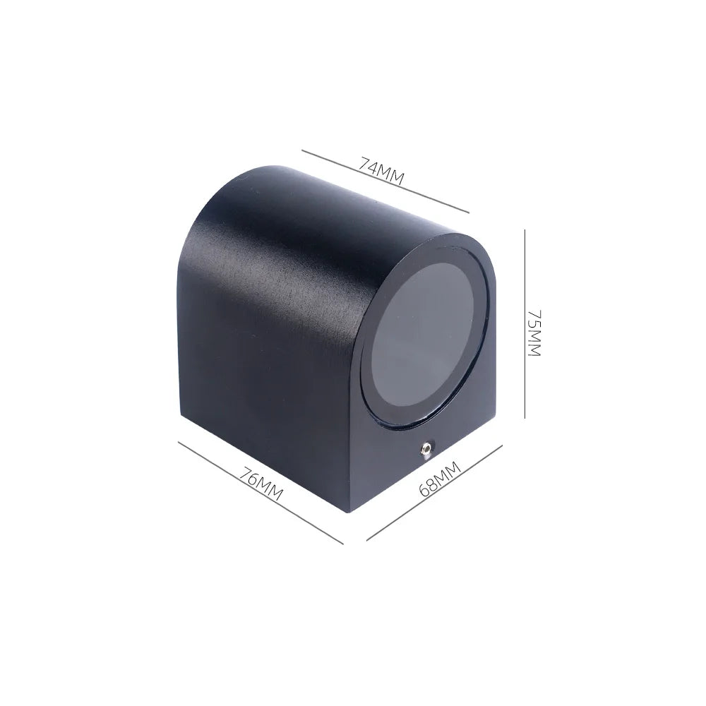 LED Outdoor Wall Lamp Waterproof IP65 Up/Down GU10 Lighting for Garden Decoration & Indoor Lighting