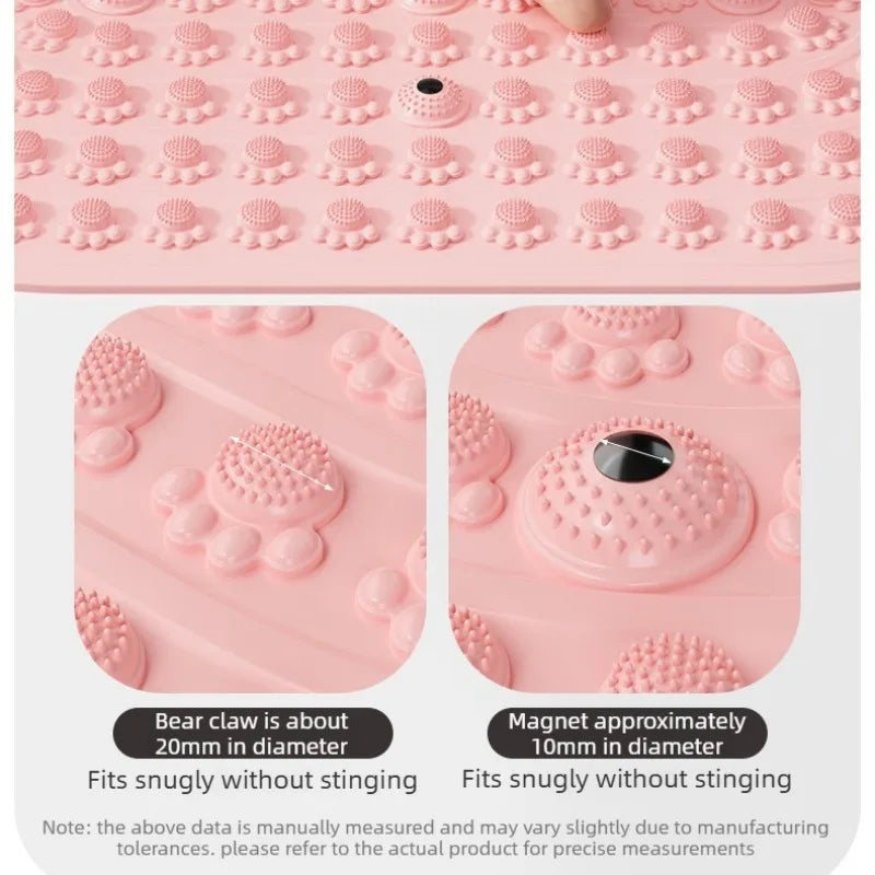Foot Yoga Massage Acupressure Board Mat Anti-Fatigue Walk Stone Acupoint Portable Massage Tool for Walking