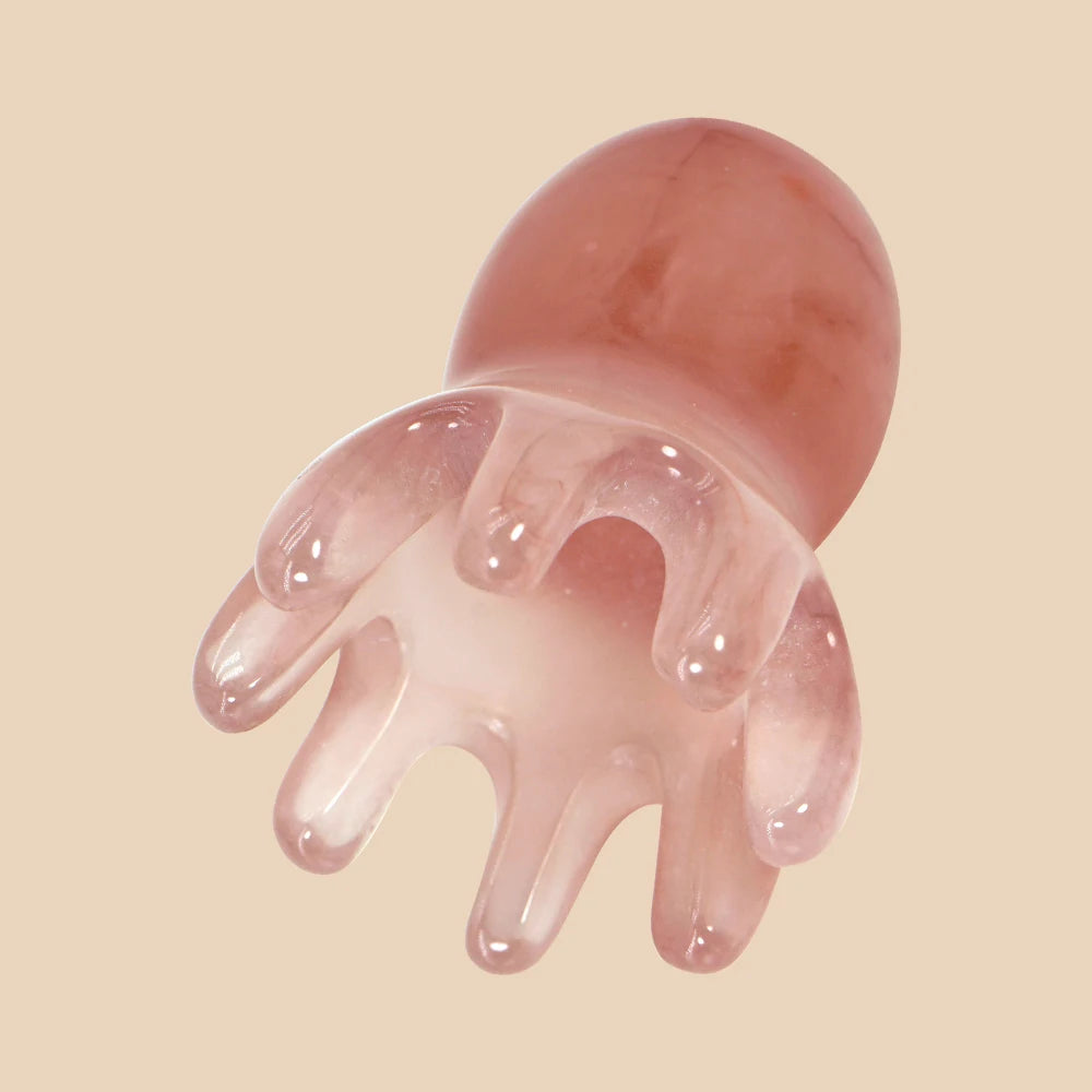 Cute Octopus Scalp Massage Comb, Korean Hair Care Stress Relief Anti-Hair Loss Portable Head Massager