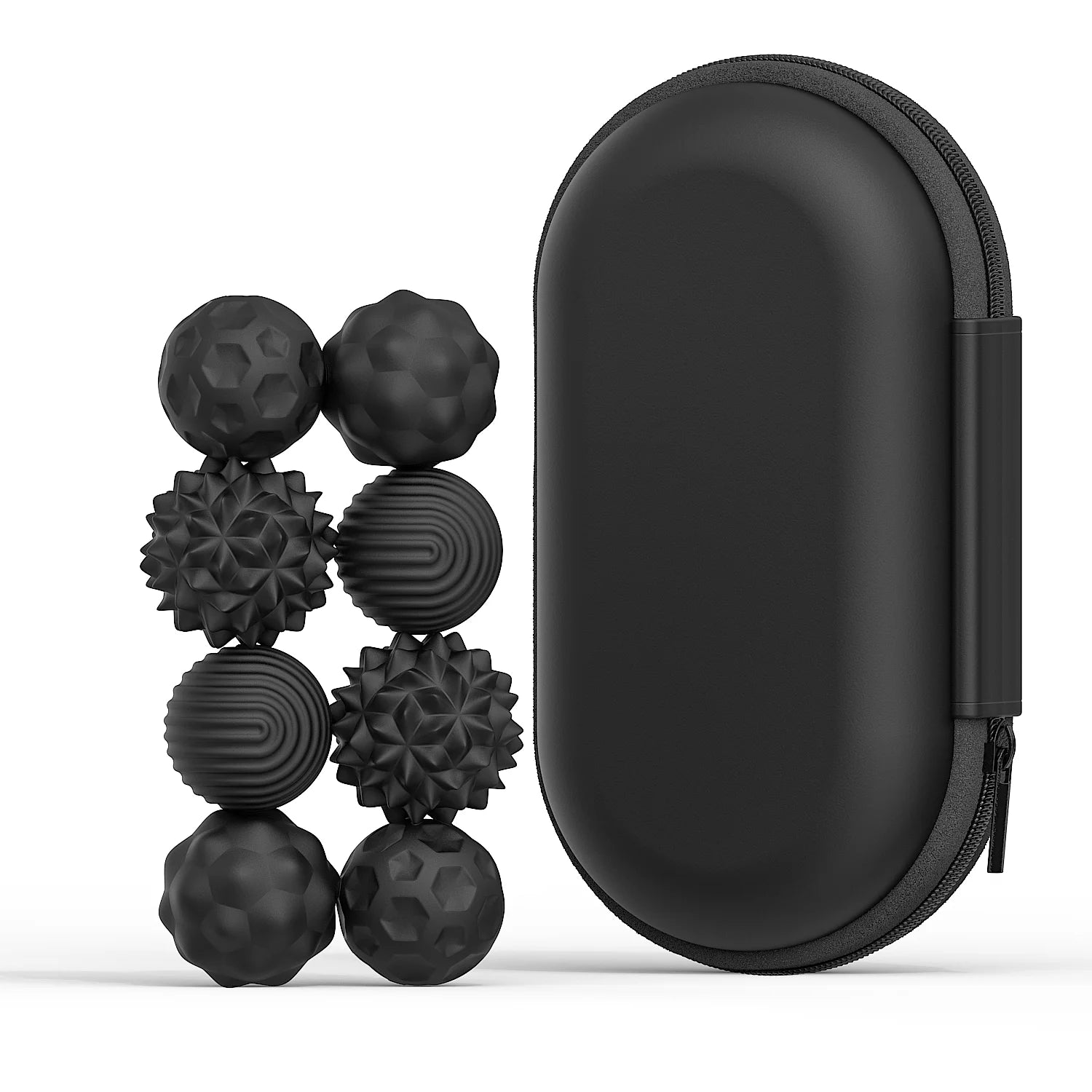 Magnetic Silicone Sensory Worry Balls Autism Calming Fidget Toy for Kids & Adults Anxiety Stress Relief