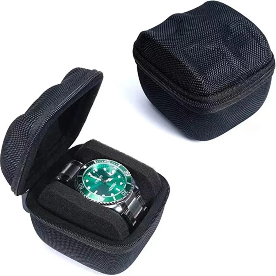 Wooden Watch Box - Eco-Friendly Multi-Slot Watch Storage Case and Travel Organizer, Gift Box for Men