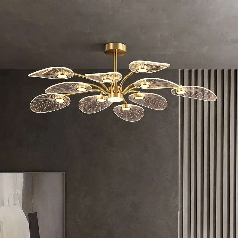 Modern Living Room Ceiling Chandelier Pendant Light for Study Bedroom Dining Room & Kitchen Interior Decoration
