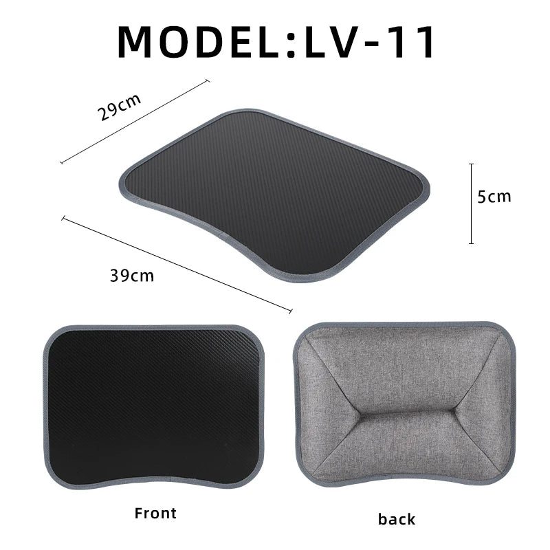 MUMUCC Multifunctional Laptop Desk with Cushion, Foam Particle Pillow Table & Hard Mouse Pad