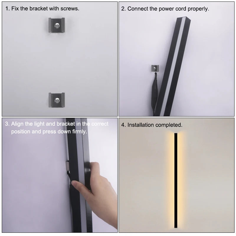 Nordic Modern Waterproof IP65 Outdoor LED Wall Washer Lamp - Aluminum Garden & Porch Light