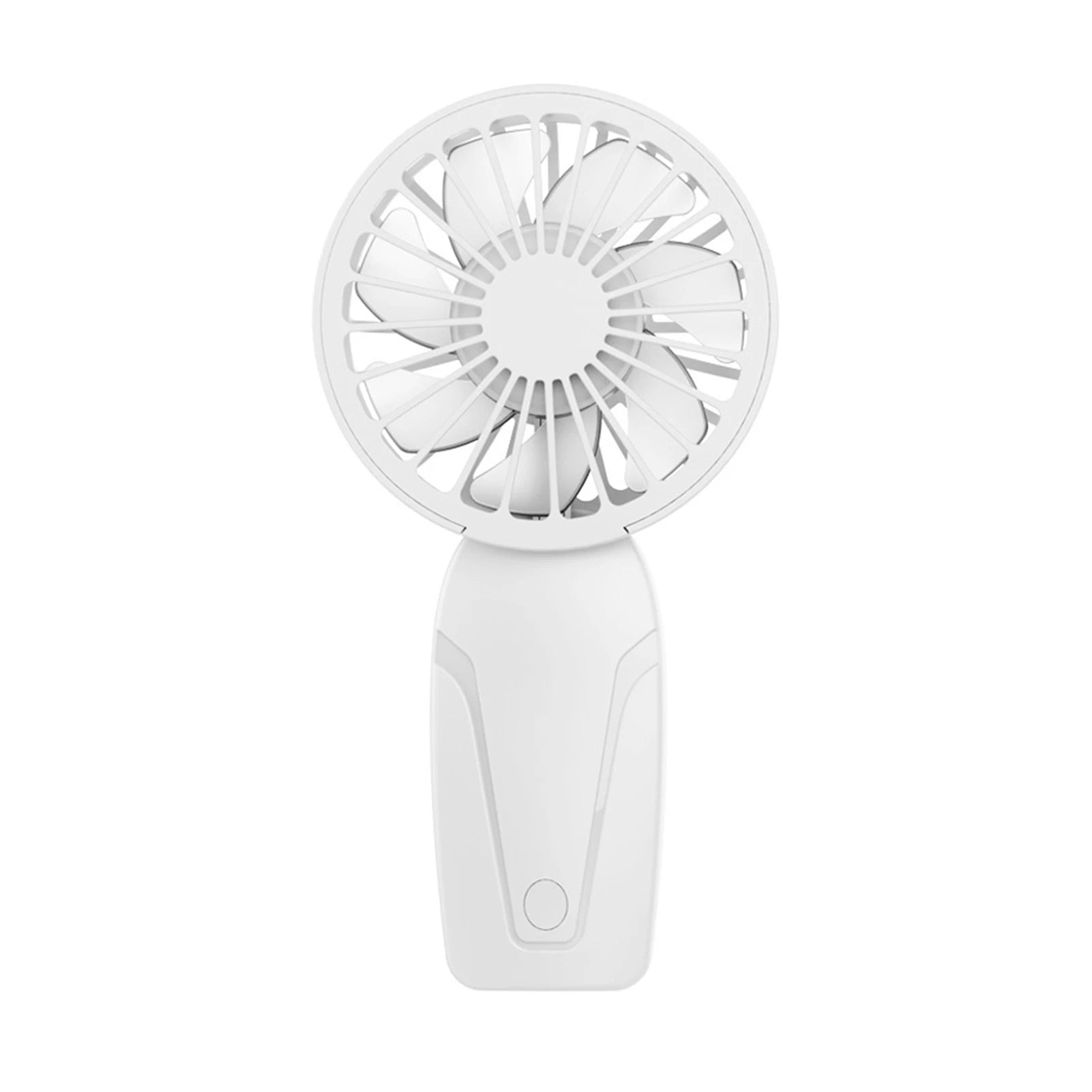 Portable Handheld Mini Fan - Lightweight Cute USB Rechargeable Pocket Fan for Cooling On the Go
