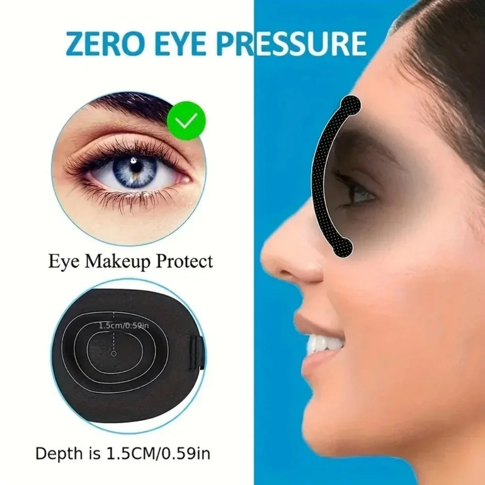 3D Sleep Mask Blindfold Sleeping Aid Soft Memory Foam Eye Mask for Travel Blackout Light Cover
