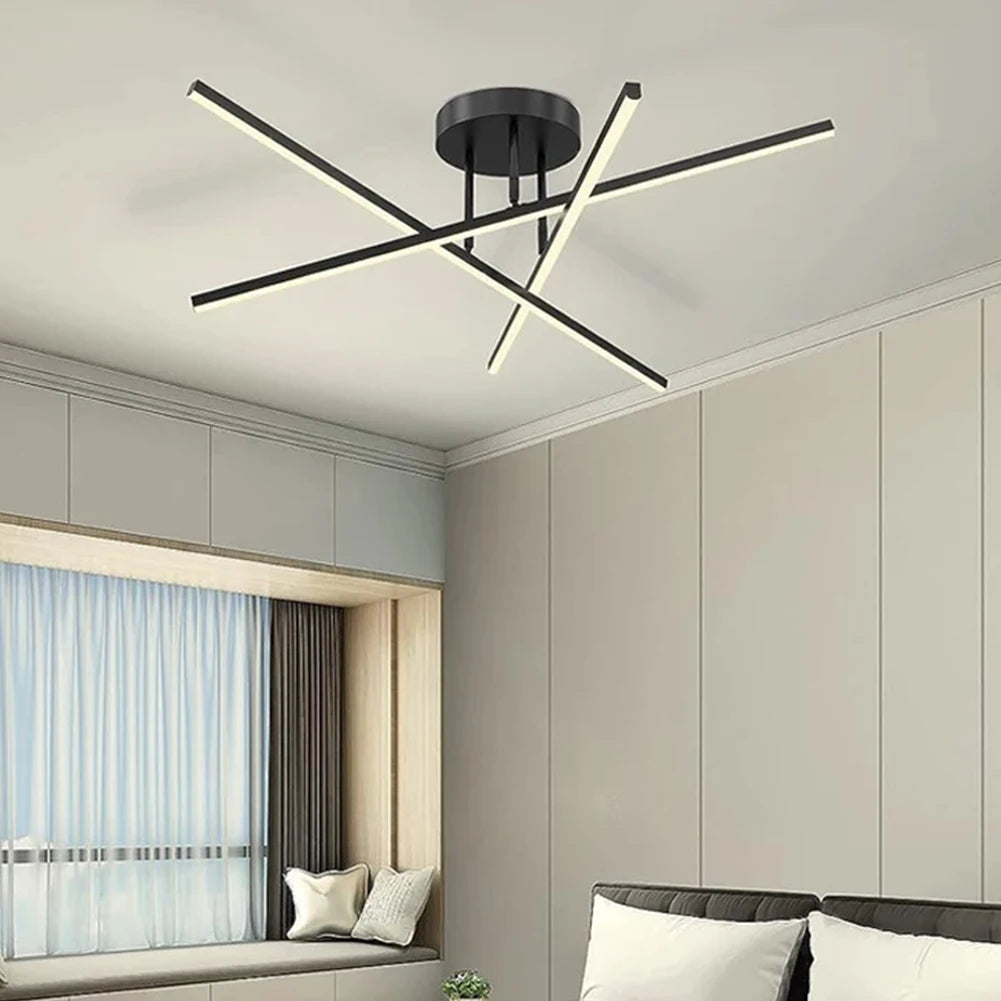 Nordic Modern LED Ceiling Lamp Chandelier for Living Room Dining Room Bedroom