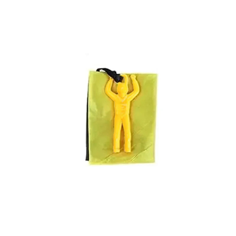 Outdoor Flying Parachute Men Toy Set - Tangle Free Parachute Toys for Outside Play, Easter Basket Stuffers Idea