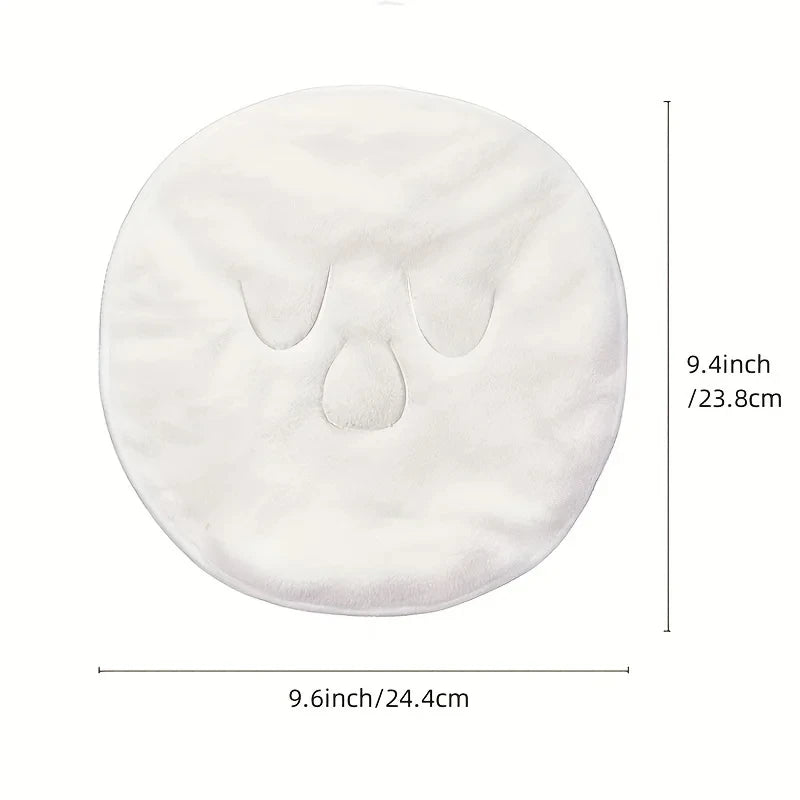 Reusable Hot and Cold Compress Face Towel Mask - Moisturizing Facial Steamer for Soft, Gentle Skin Care