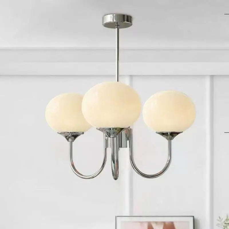 Nordic Bauhaus Pink Pendant Chandelier - Designer Art Lamp for Girl's Room & Children's Bedroom