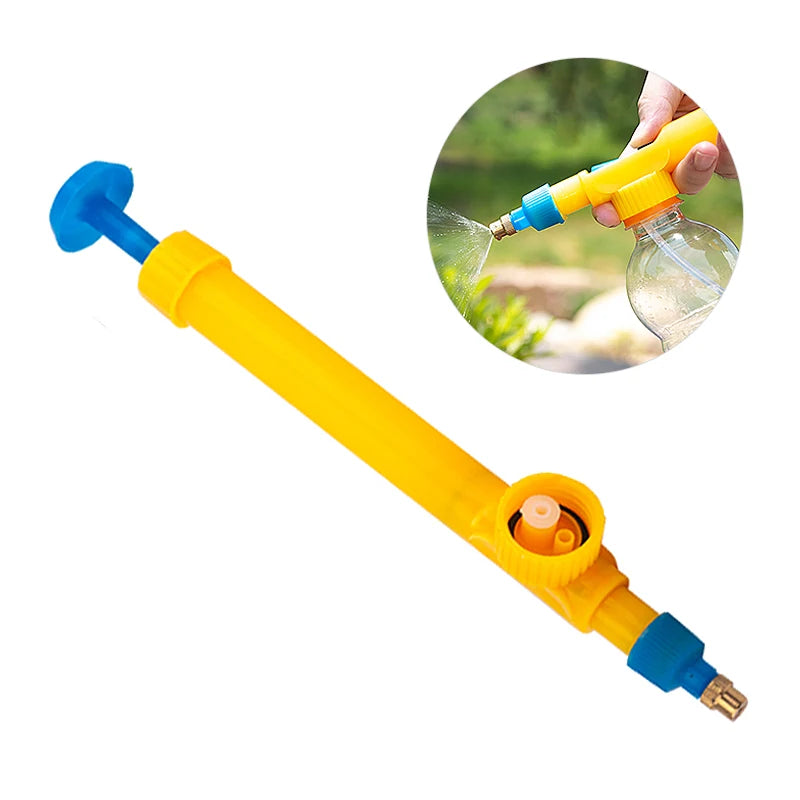 High Pressure Manual Air Pump Sprayer with Adjustable Nozzle, Garden Watering Tool for Agriculture