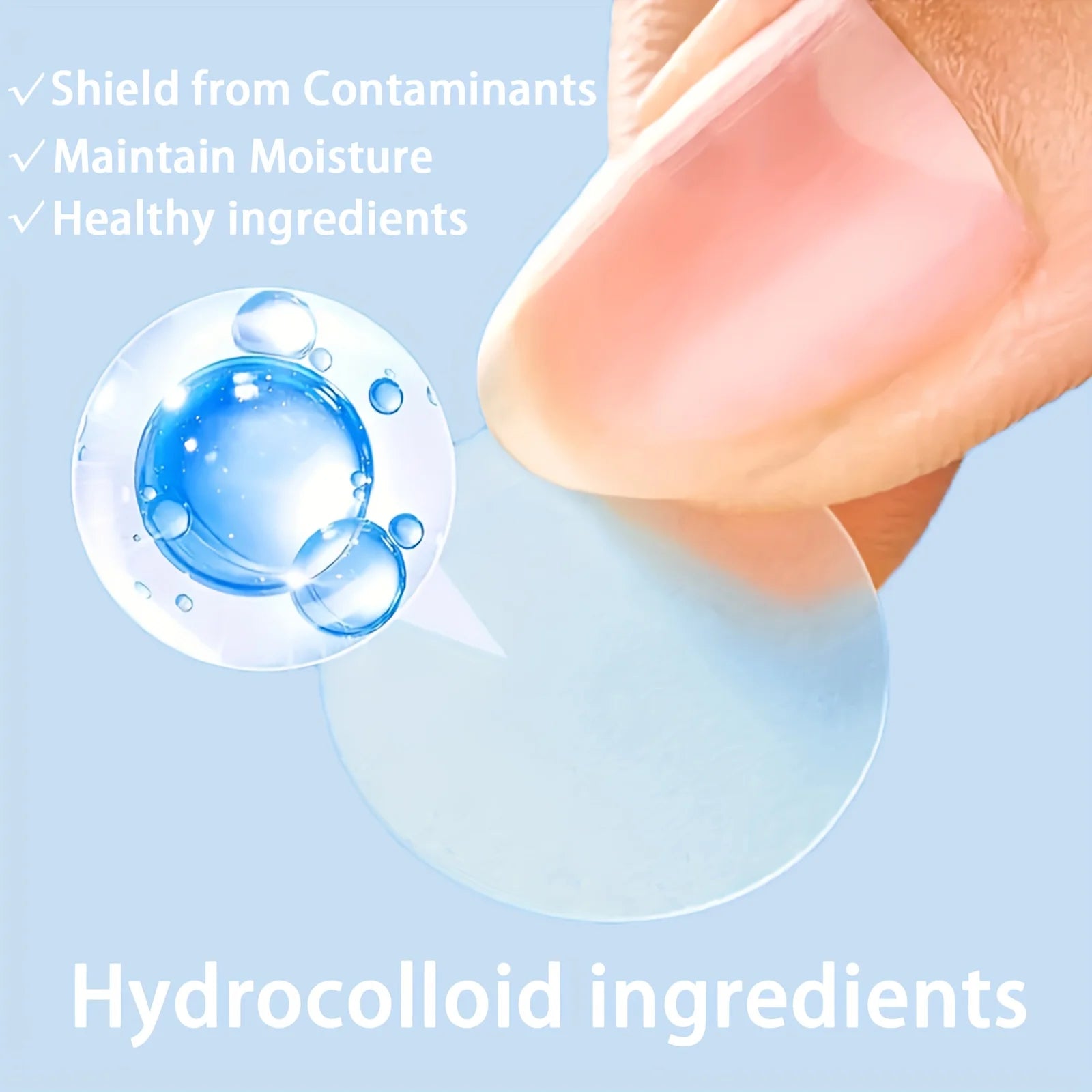 Invisible Face Acne Patches Pimple Spot Stickers Anti-Inflammatory Healing Absorbing Skin Care