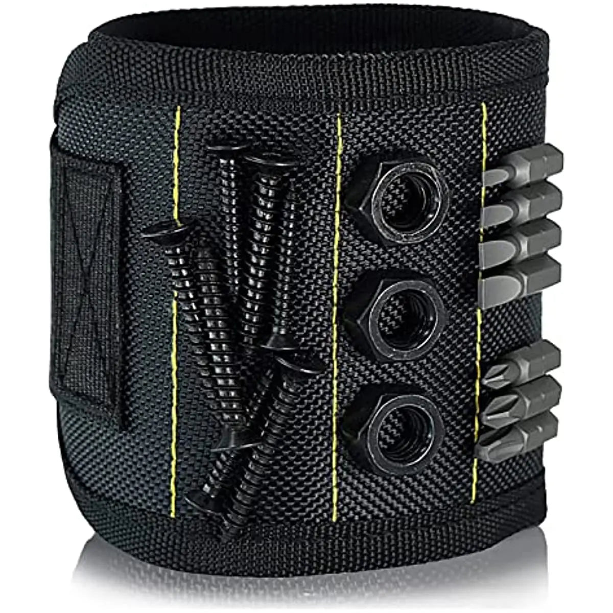 Magnetic Wristband for Holding Screws Nails & Drill Bits Wrist Tool Holder Belt with Strong Magnets Cool Gadget for Men & Women