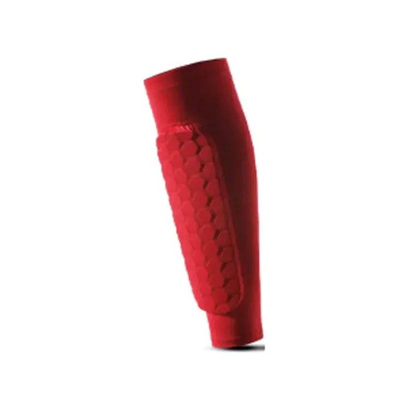 Honeycomb Soccer Shin Guards Football Shields Leg Sleeves Protective Sports Gear Shank Protector