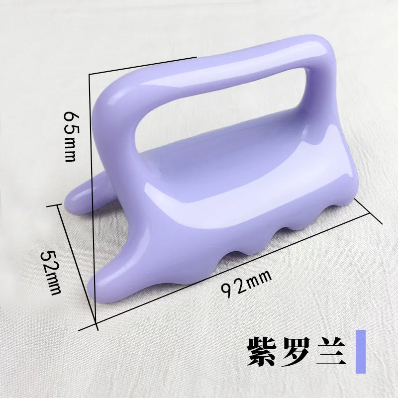 Large Fascia Massage Tool for Cellulite & Myofascial Release Neck Back Resin Trigger Point Massager
