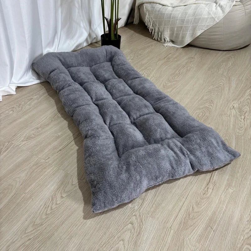 Extra Large Plush Dog Bed Sofa, Thickened Soft Polyester Pet Mat & Crate Mat for Small Medium Large Dogs