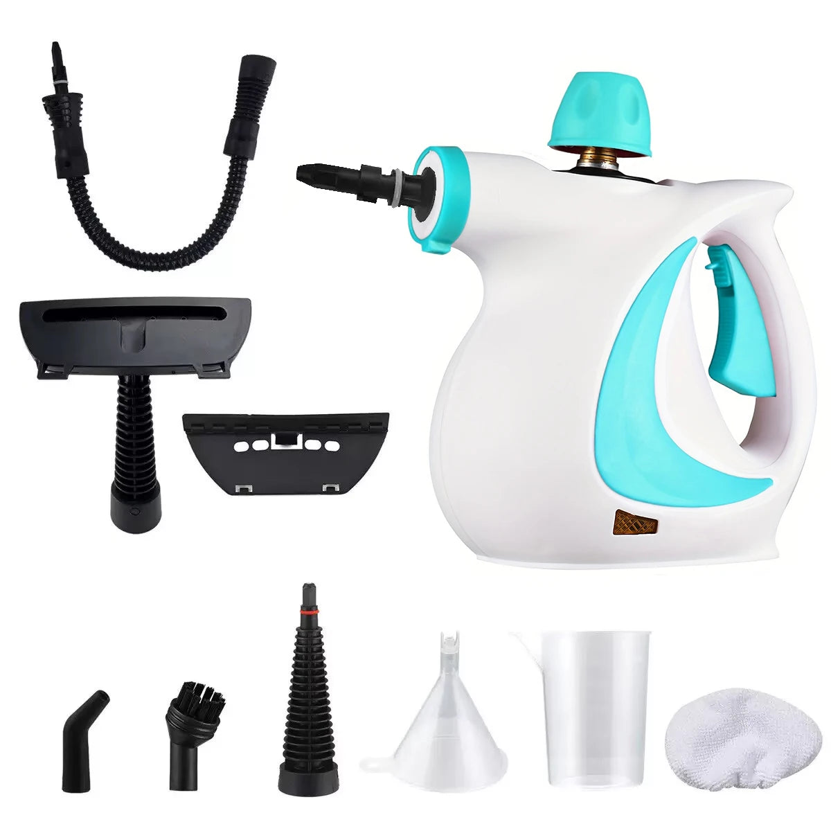 Portable Handheld Steam Cleaner - Multifunctional Grease Remover for Kitchen Range Hood, Bathroom and Car