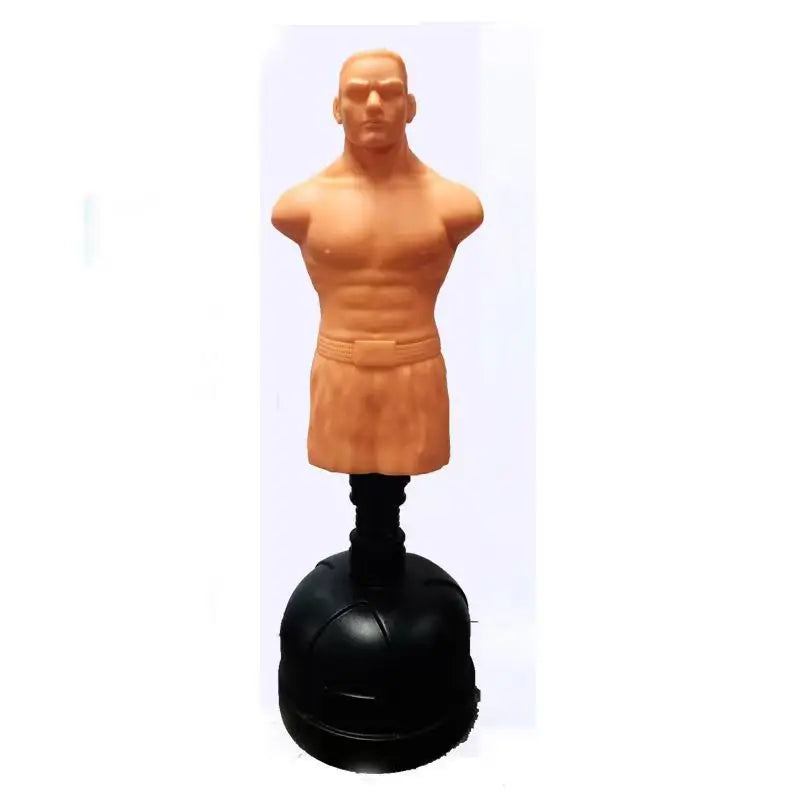 Silicone Boxing Dummy Punching Bag, Standing Rubber Taekwondo Fighting Bag for Household Use
