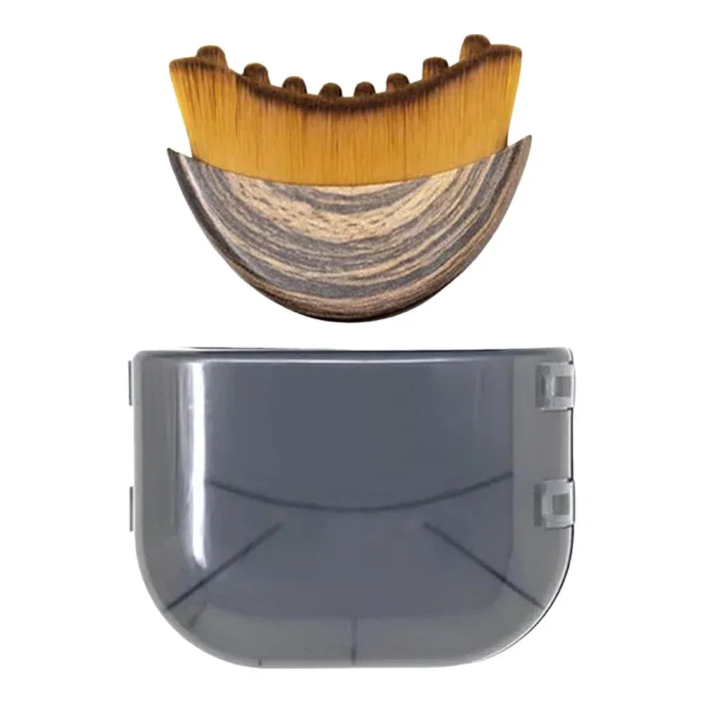 Lymphatic Contour Face Brush for Chin & Jawline Sculpting Drainage Massager Ergonomically Designed to Fit Skin
