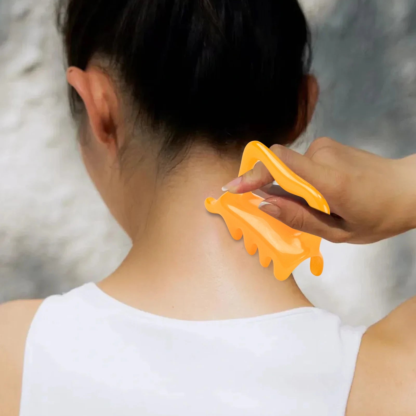 Large Fascia Massage Tool for Cellulite & Myofascial Release Neck Back Resin Trigger Point Massager