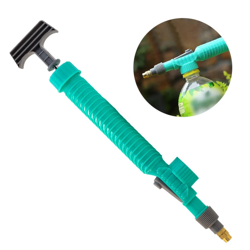 High Pressure Manual Air Pump Sprayer with Adjustable Nozzle, Garden Watering Tool for Agriculture