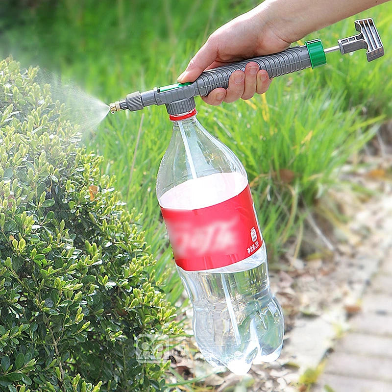 High Pressure Manual Air Pump Sprayer with Adjustable Nozzle, Garden Watering Tool for Agriculture