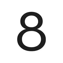 Custom Metal 3D LED House Number Sign, Outdoor Waterproof Address Plate for Home & Apartment Doors