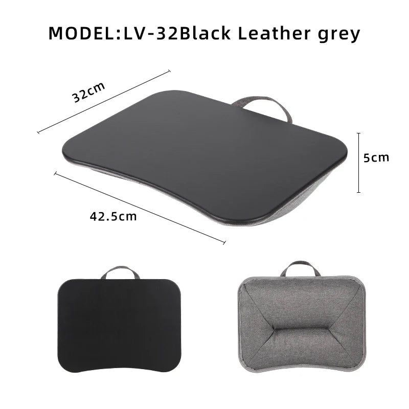 MUMUCC Multifunctional Laptop Desk with Cushion, Foam Particle Pillow Table & Hard Mouse Pad