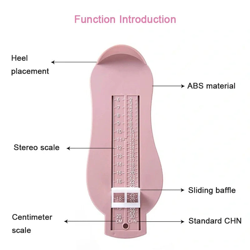 Kids Toddler Foot Measure Gauge Shoe Size Measuring Ruler Tool for Baby Boy & Girl Foot Length Fitting