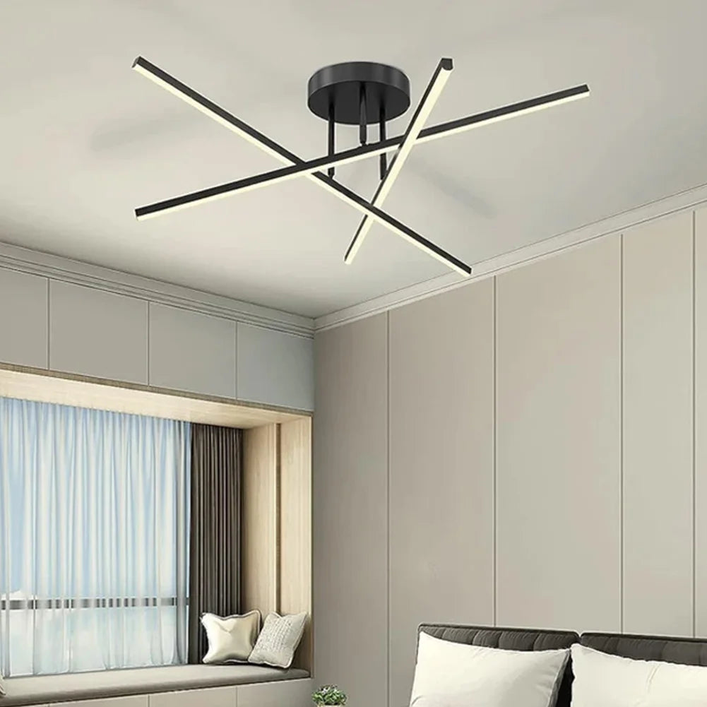 Nordic Modern LED Ceiling Lamp Chandelier for Living Room Dining Room Bedroom