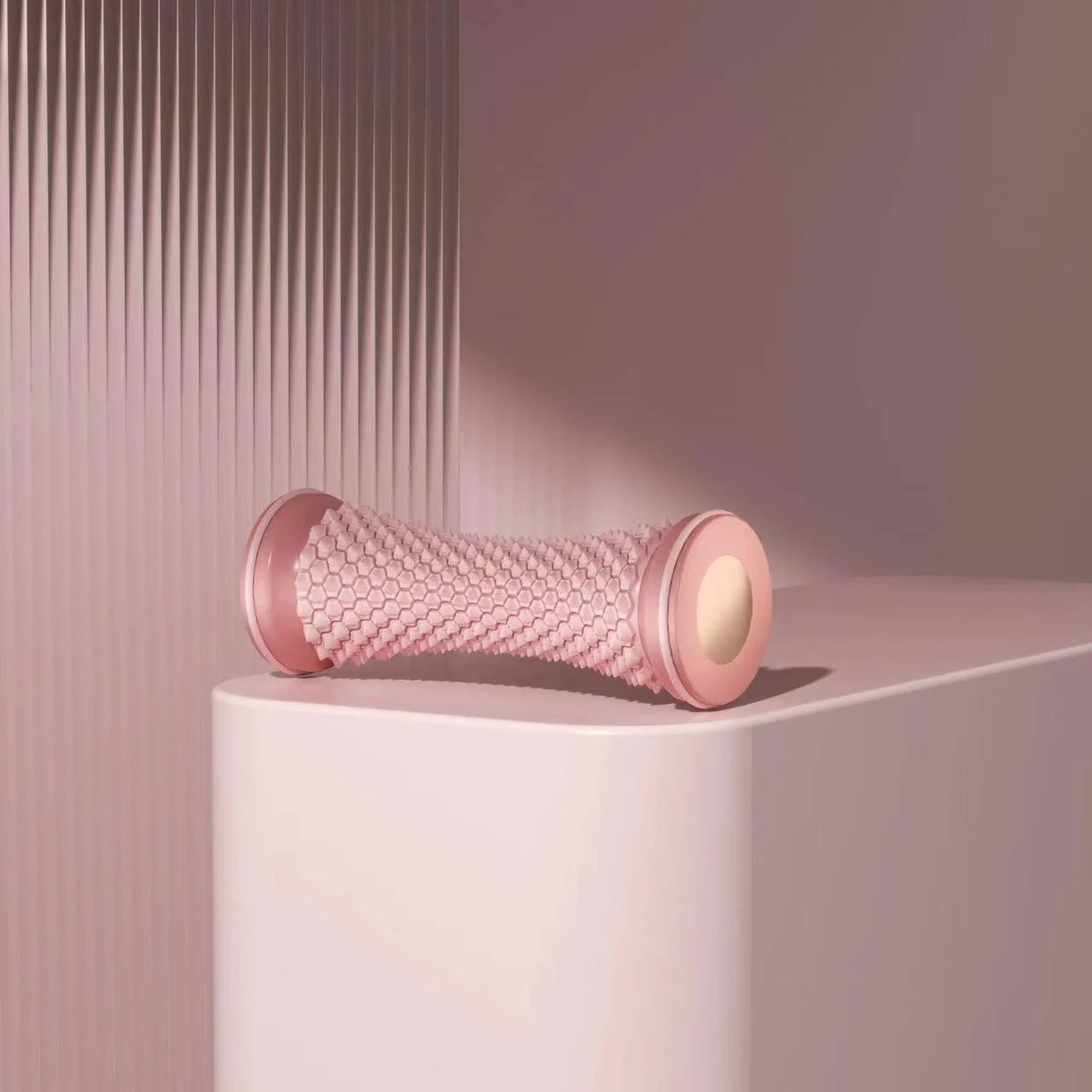 Foot Massager Roller with Yoga Massage Ball, Plantar Fascia Roller for Muscle Relaxation Care