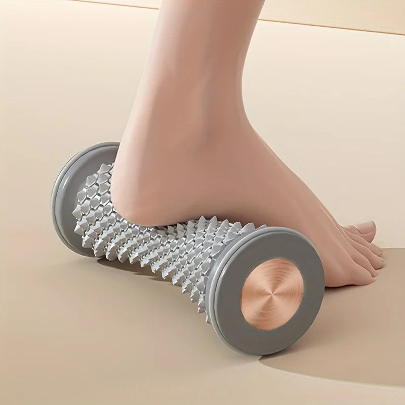 Foot Massager Roller with Yoga Massage Ball, Plantar Fascia Roller for Muscle Relaxation Care