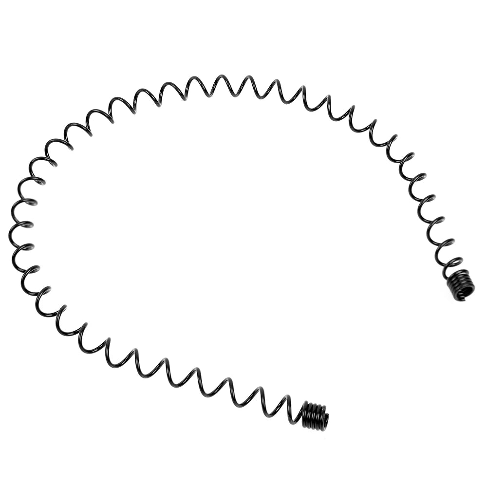 Unisex Black Metal Wavy Headband - Invisible Non-Slip Sports Hairband and Bangs Holder Hair Accessory