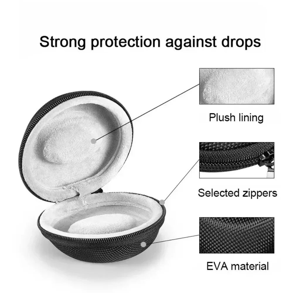Portable EVA Single Watch Travel Case - Waterproof Watch Storage Organizer Box and Holder for Smartwatches