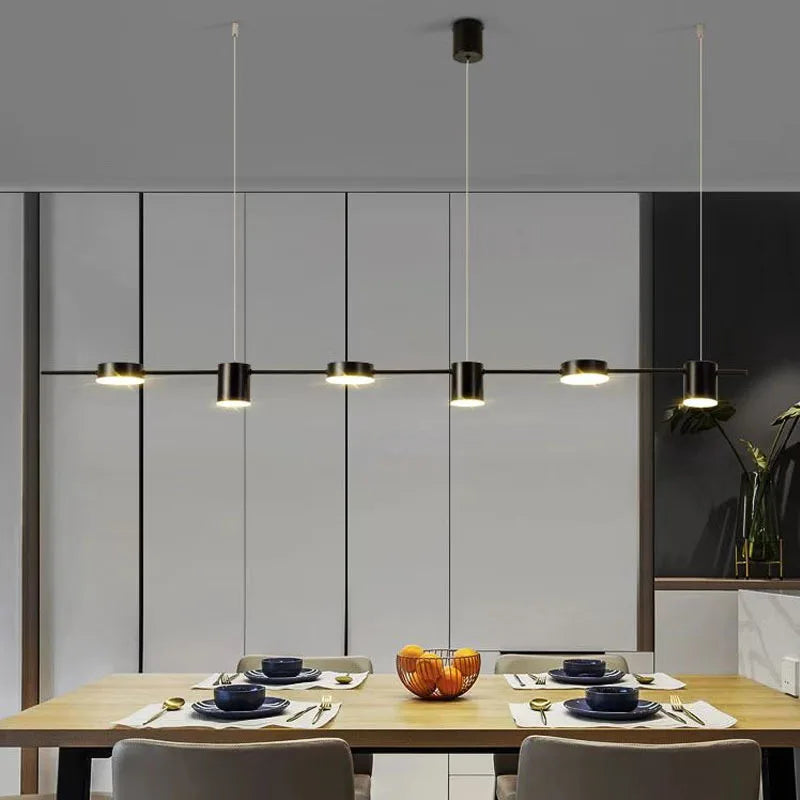 Modern Dimmable LED Ceiling Chandelier Hanging Light for Living Room, Dining Table & Kitchen