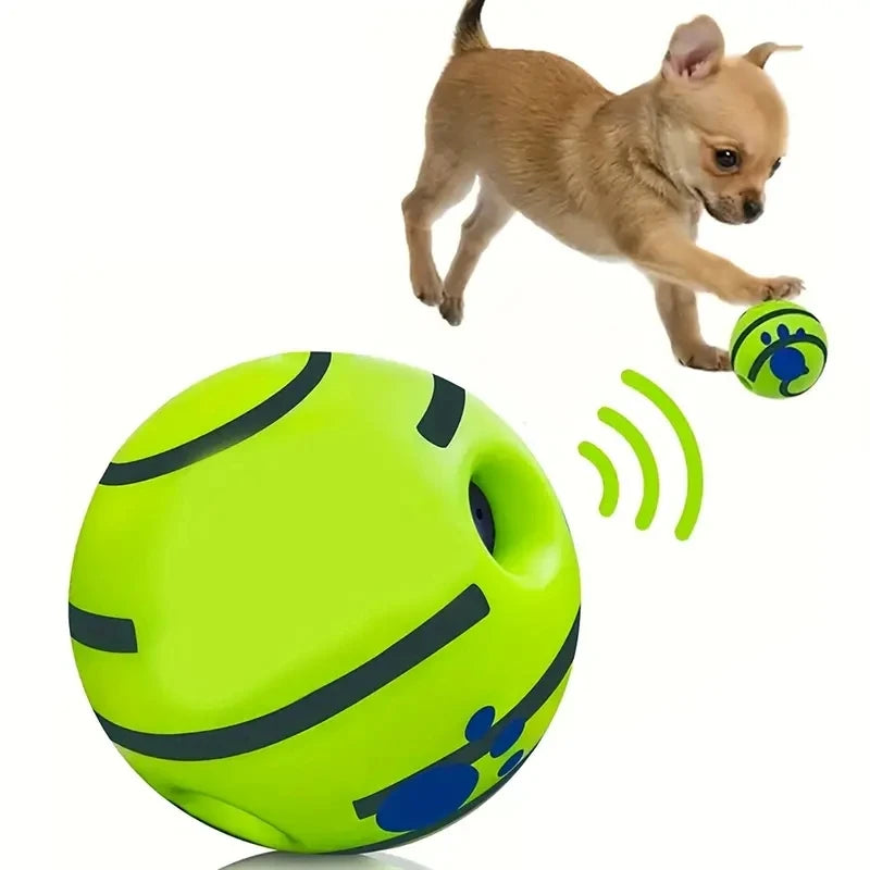 Funny Interactive Giggle Ball for Dog IQ Training, Stimulating Mental Exercise Pet Toy