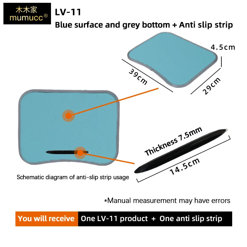 MUMUCC Multifunctional Laptop Desk with Cushion, Foam Particle Pillow Table & Hard Mouse Pad