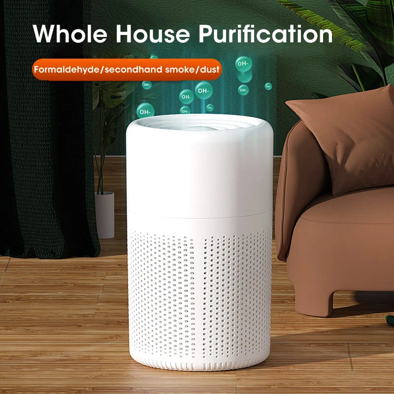 Mini Desktop Portable Air Purifier Household HEPA Filter Air Cleaner Freshener Odor Remover