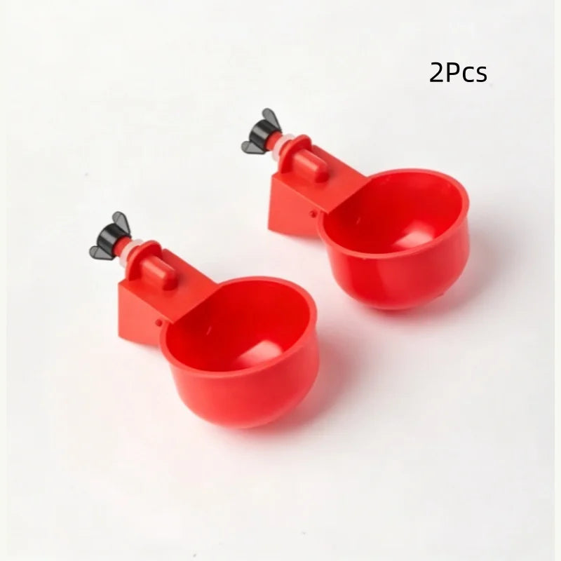 Chicken Drinking Bowl Poultry Automatic Water Dispenser Pigeon Small Chick Feeding Bowl