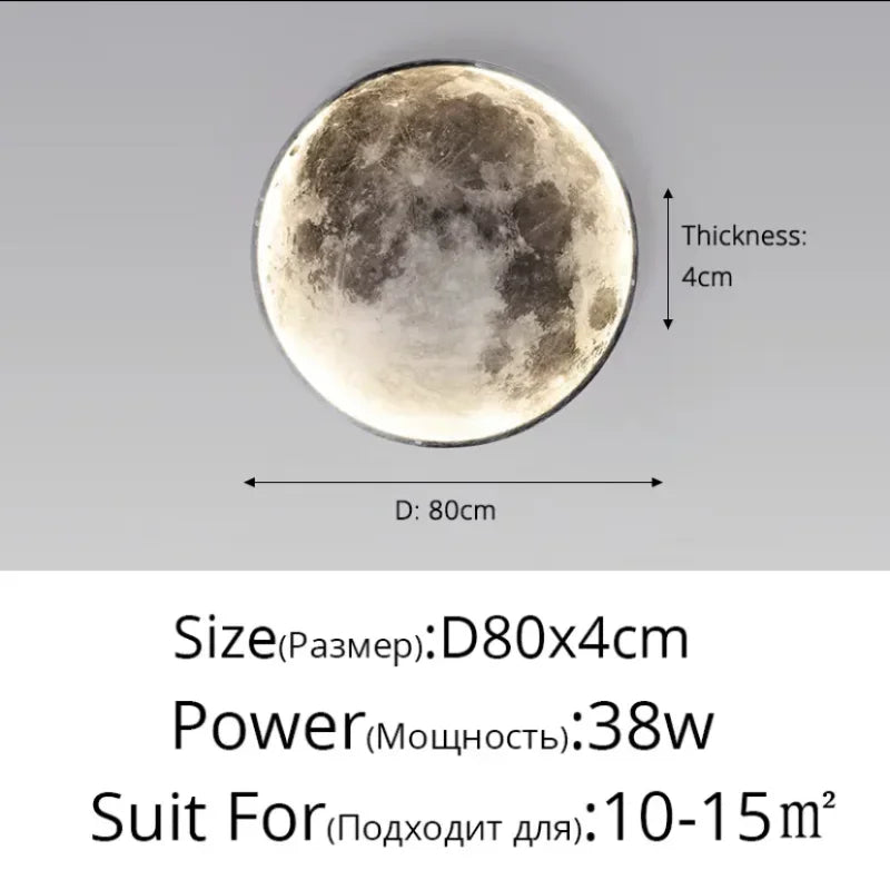 Nordic Modern Lunar Wall Light - Interior Decoration Lamp