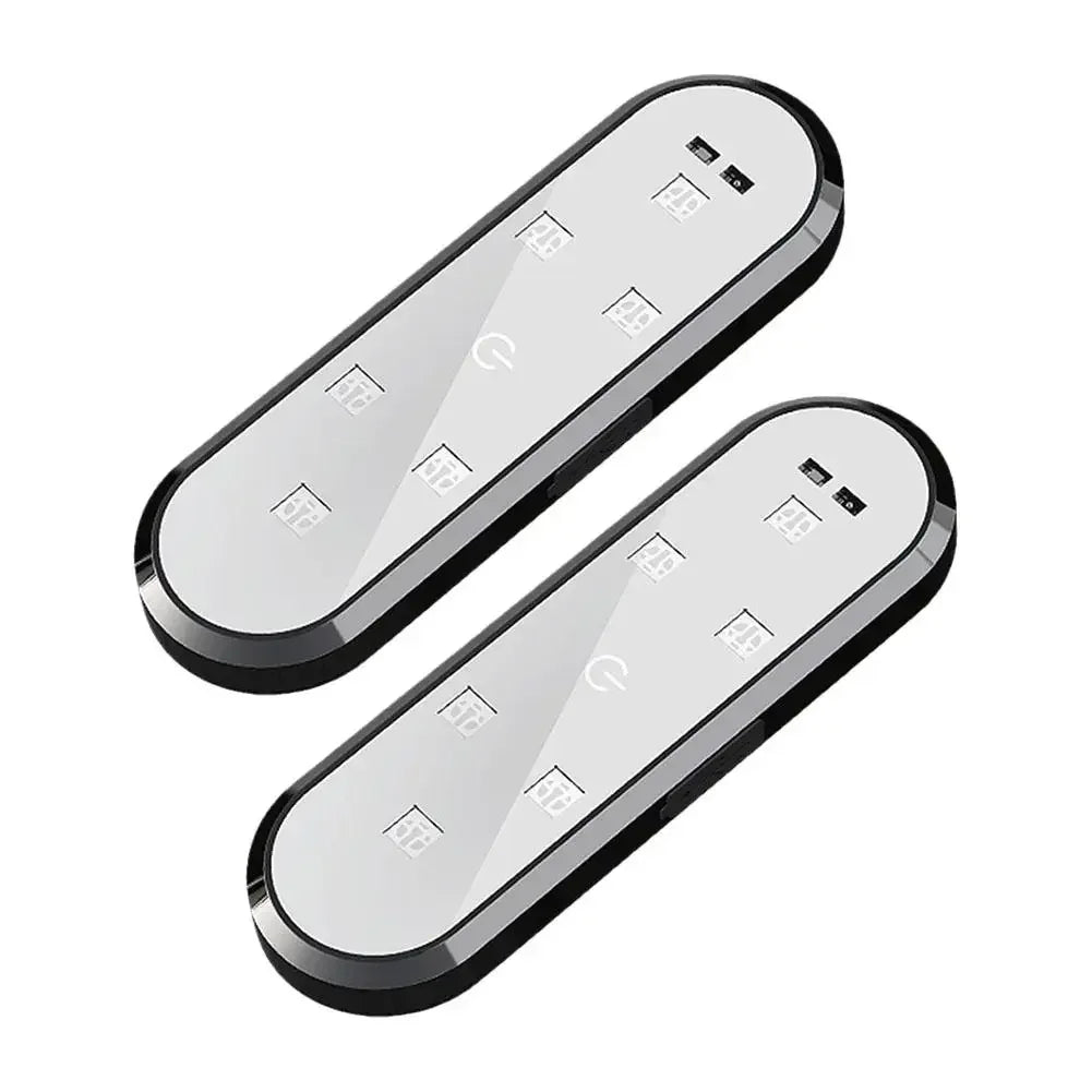Car LED RGB Wireless Door Warning Lights USB Welcome Door Sill Projector Magnetic Auto Ambient Puddle Lamp