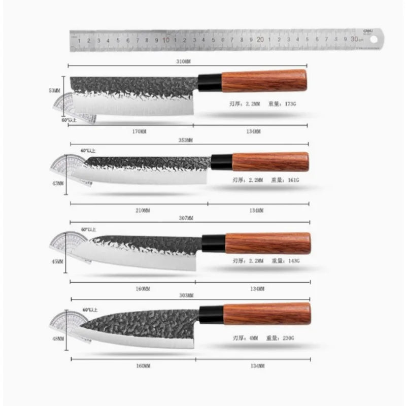 Kitchen Knife Blind Box Random Mystery Surprise Set Professional Stainless Steel Chef Knives Cooking Tool