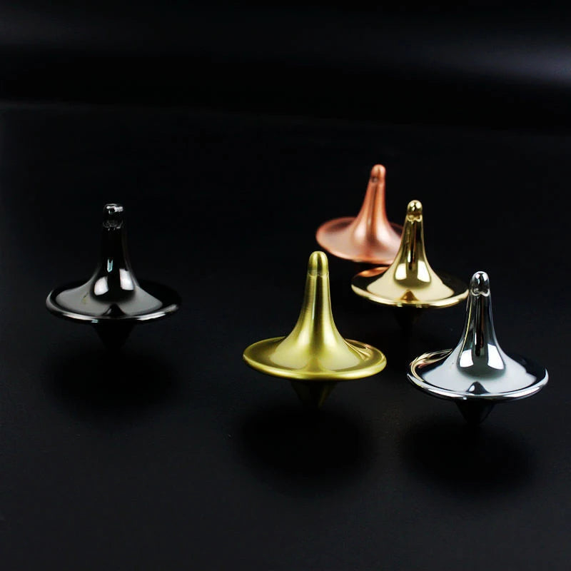 Metal Gyro Hand Spinning Top Movie Totem Fingertip Cyclone Gyroscope Antistress Fidget Toy for Children Gifts
