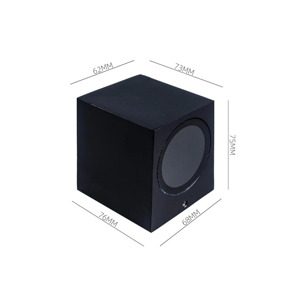 LED Outdoor Wall Lamp Waterproof IP65 Up/Down GU10 Lighting for Garden Decoration & Indoor Lighting
