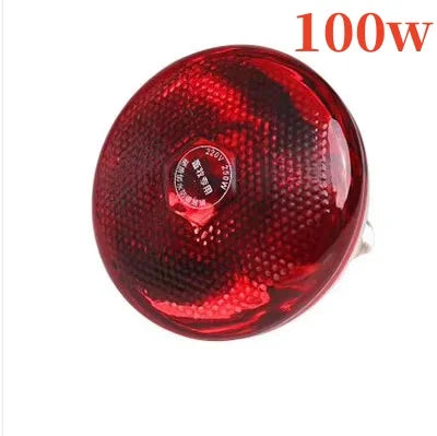 E27 Poultry Heating Lamp Breeding Bulb, LED Brooder Hatch Chick Heater Bulb for Piglets